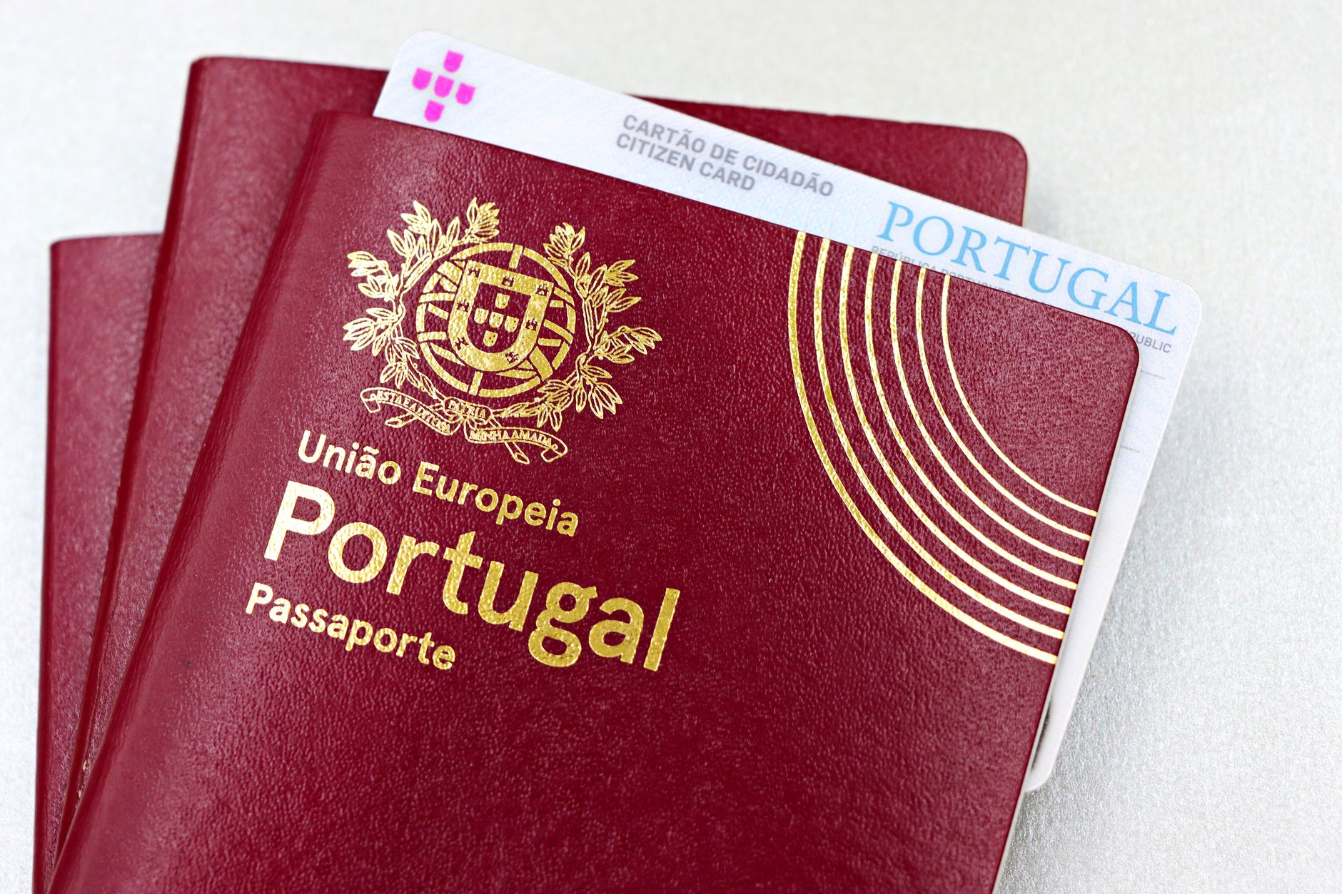 A passport and an identity card